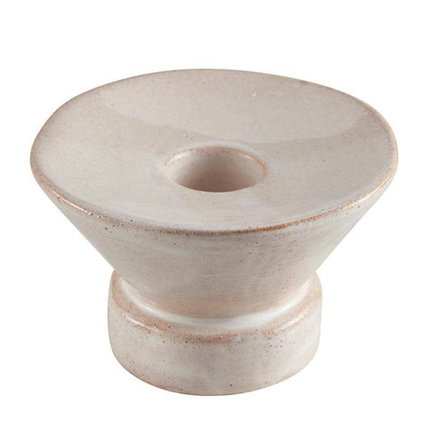 Stoneware Candleholder