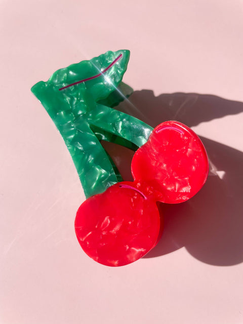 Cherry Hair Clip
