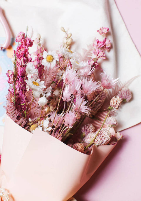 Blush & White Mix Mini Bouquet