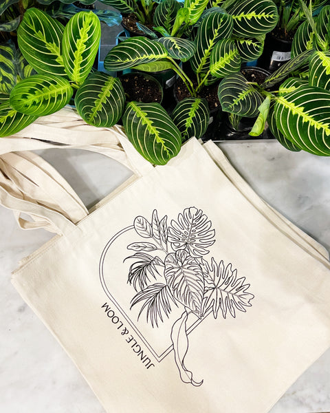 Jungle & Loom Canvas Bag with inside pocket